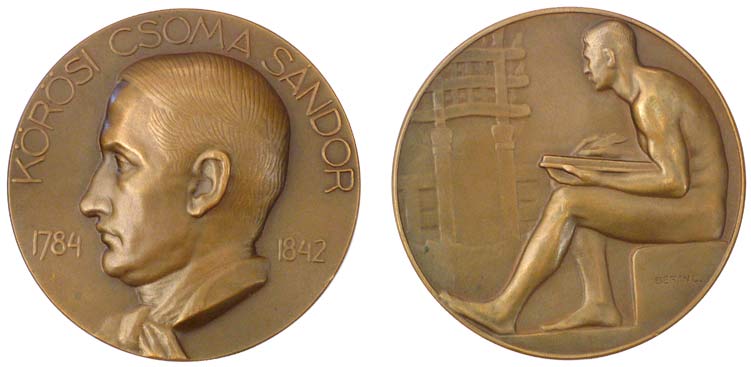 Ber�m Lajos, K�r�si Csoma eml�k�rem, 1909