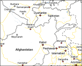 Buhara - Kabul - Pesav�r